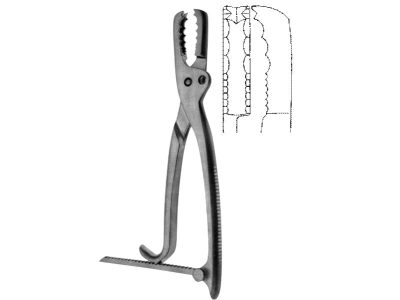 Farabeuf Lambotte Bone Holding Forceps 26cm