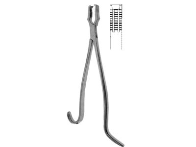 Kern Bone Holding Forceps – 24cm, Without Ratchet