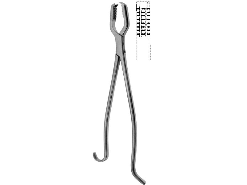 Lane Bone Holding Forceps 45cm