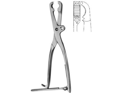 Tuffier Bone Holding Forceps 27cm