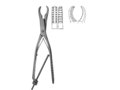 Ulrich Bone Holding Forceps 25cm